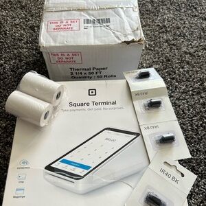 Square Terminal - White